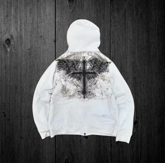 Sinister Cross y2k hoodie