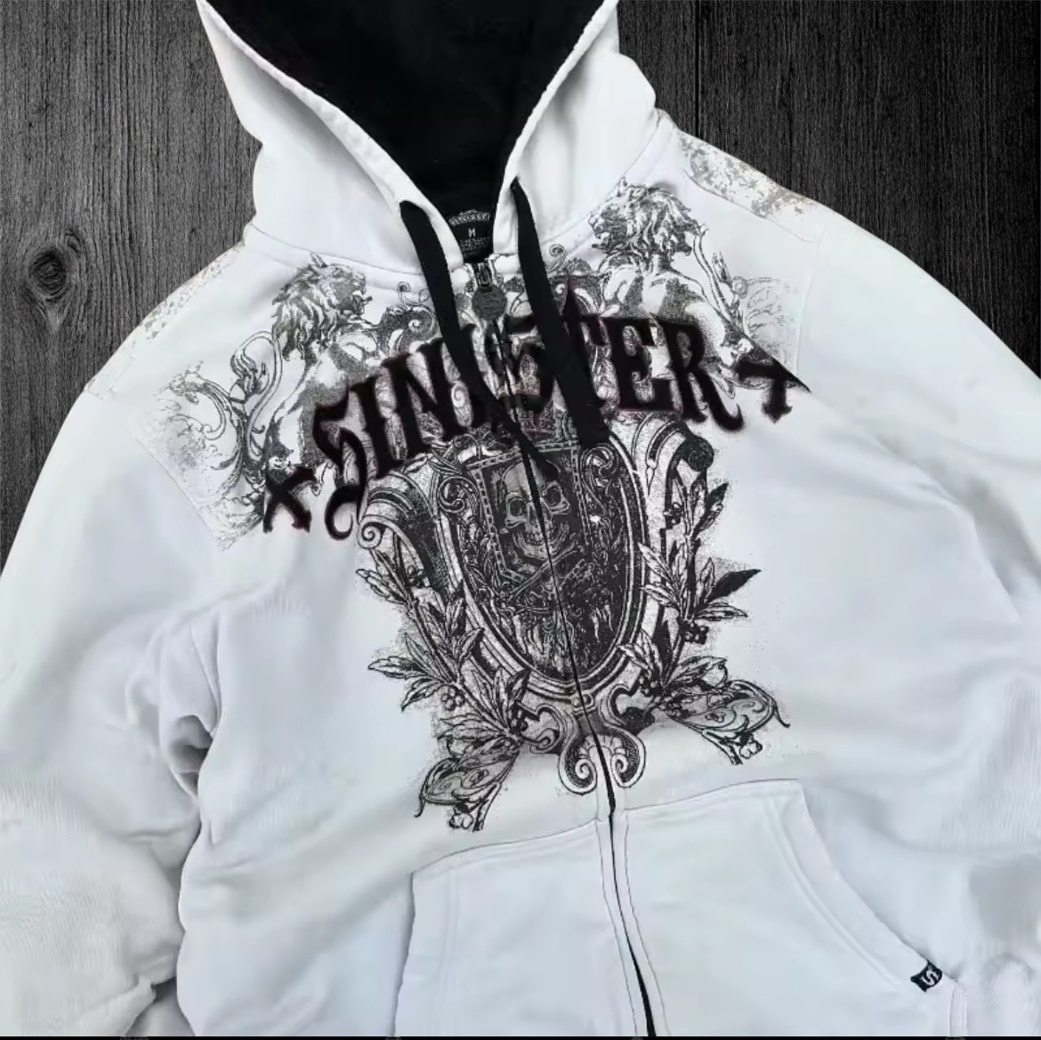 Sinister Cross y2k hoodie