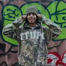 Camouflage Zipper Hoodie