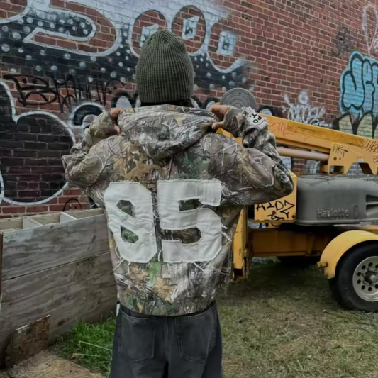 Camouflage Zipper Hoodie