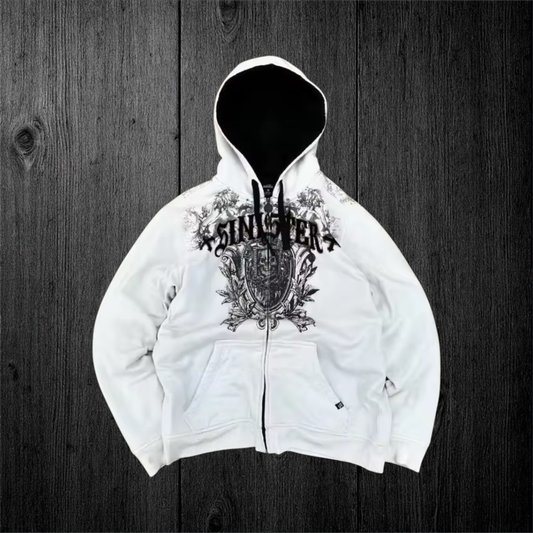 Sinister Cross y2k hoodie