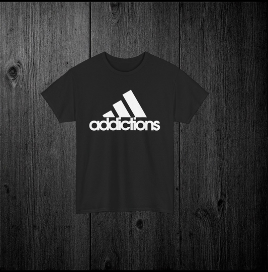 Addictions Black Tee