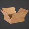14 x 14 x 4" Flat Corrugated Boxes 25pcs